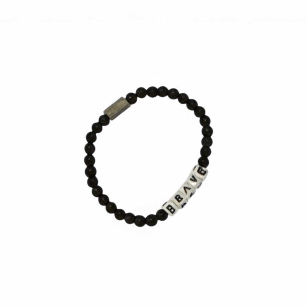 NWT Little Words Project Brave Bracelet Gift Handmade Friendship Bracelet